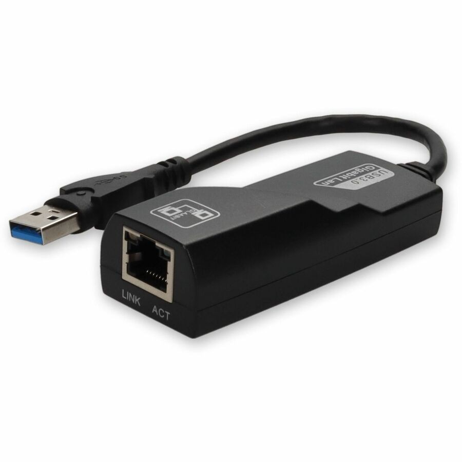 AddOn 5-Pack of Lenovo 0A36322 Compatible USB 3.0 (A) Male to RJ-45 Female Gray