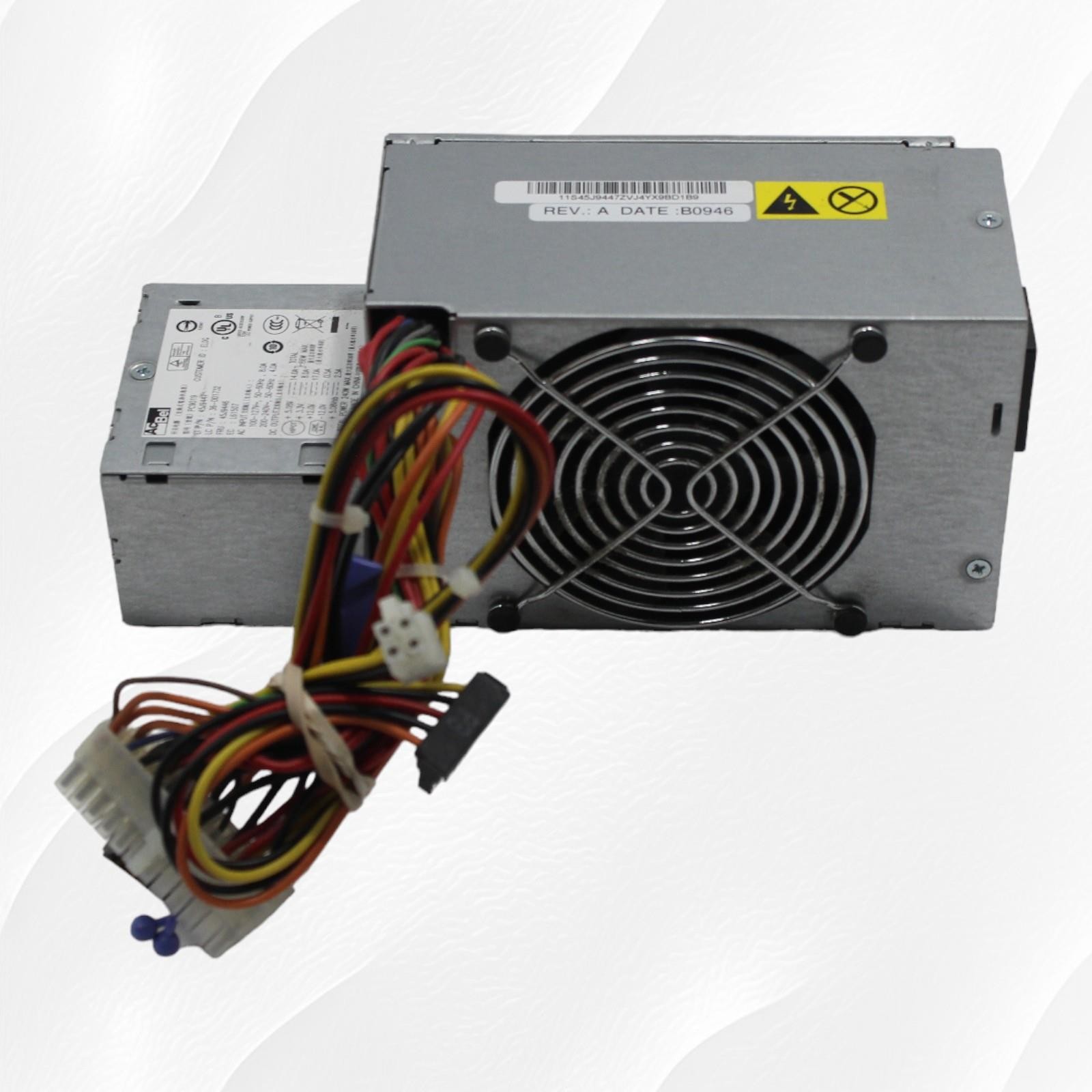 Lenovo ThinkCentre M57 M58 M90 M90p 240W Desktop Power Supply AcBel 45J9447