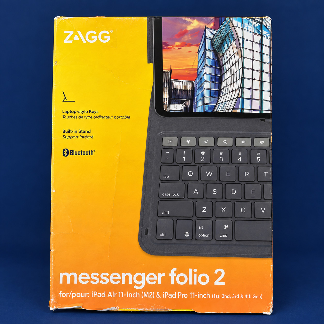 🆕 NEW ZAGG Messenger Folio 2 Keyboard Case iPad Air 11 10.9 Pro 11 Bluetooth