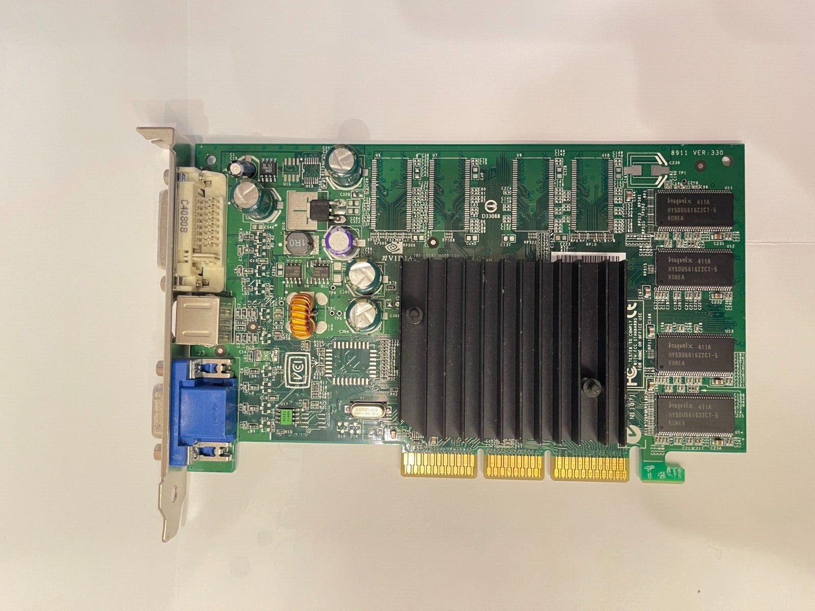 Dell Genuine Nvidia GeForce FX200 Desktop 128MB Video Card 09Y452