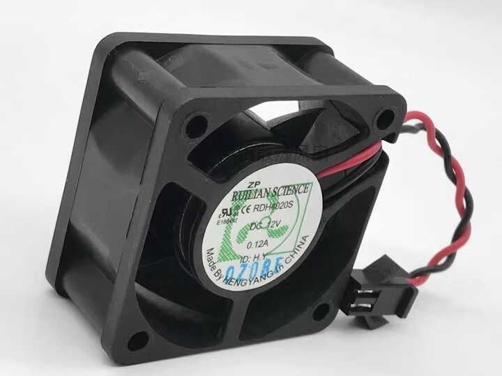 RUILIAN 4020 RDH4020S DC12V 0.12A 40*20MM 2-Pin Mute Cooling Fan