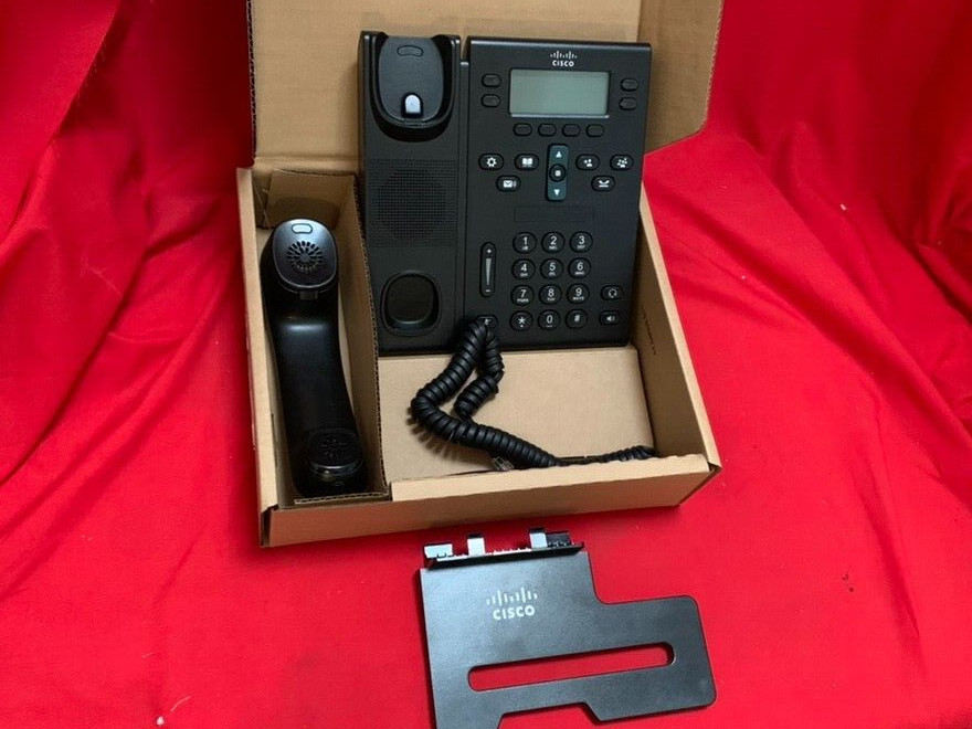 Lot (10 units) Cisco CP-6941 VoIP Telephone Phone w/Stand in Box Only
