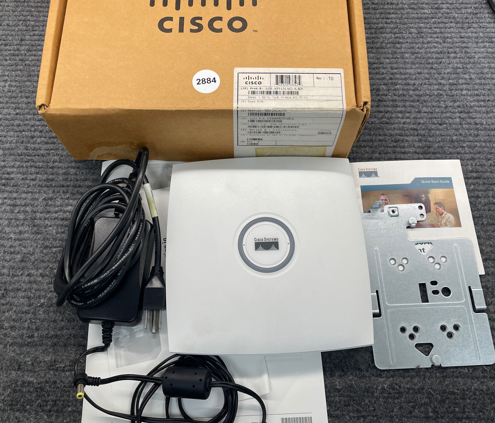 Cisco Aironet AIR-AP1131AG-A-K9 Wireless Access Point  WAP 