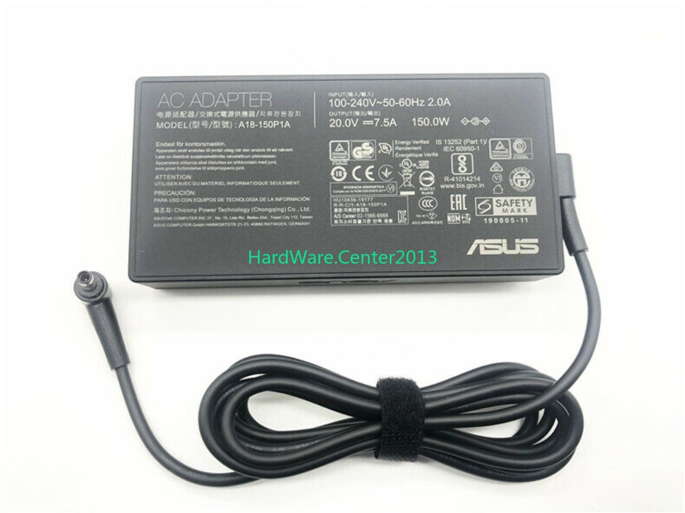 150W 20V 7.5A AC Adapter Charger for Asus A17-150P1A 0A001-00081900