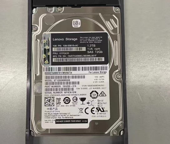 Lenovo 4XB7A14113 01PG636/635 1.8T SAS 10K 12GB 2.5 Storage Hard Drive