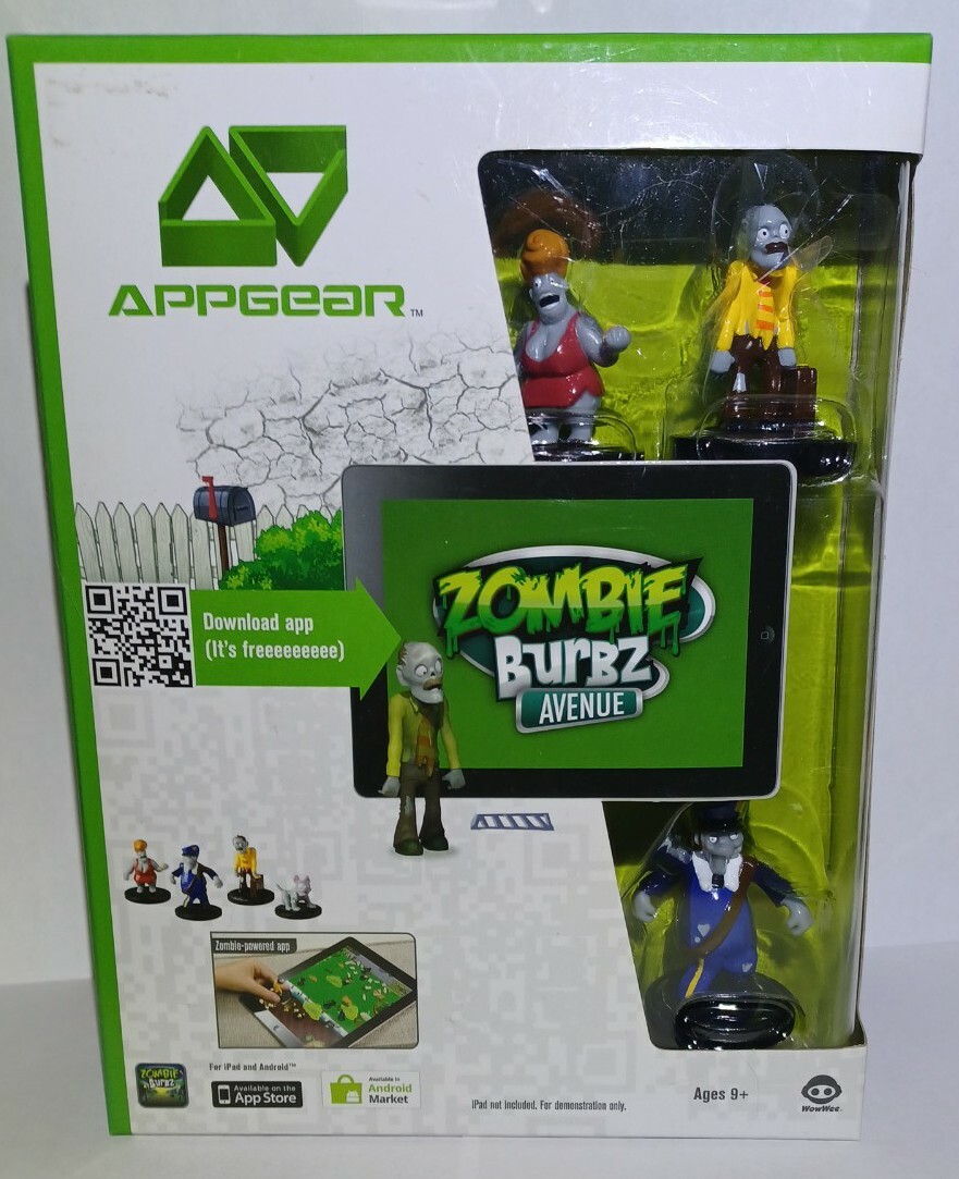 Zombie Burbz Avenue Edition for iPad or Android Systems Wow-Wee APPGEAR NIB