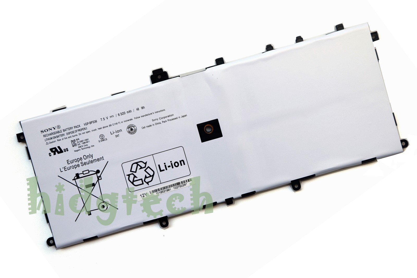 Genuine VGP-BPS36 Battery for Sony Vaio Duo 13 SVD1323YCGW SVD13211CG SVD132A14W