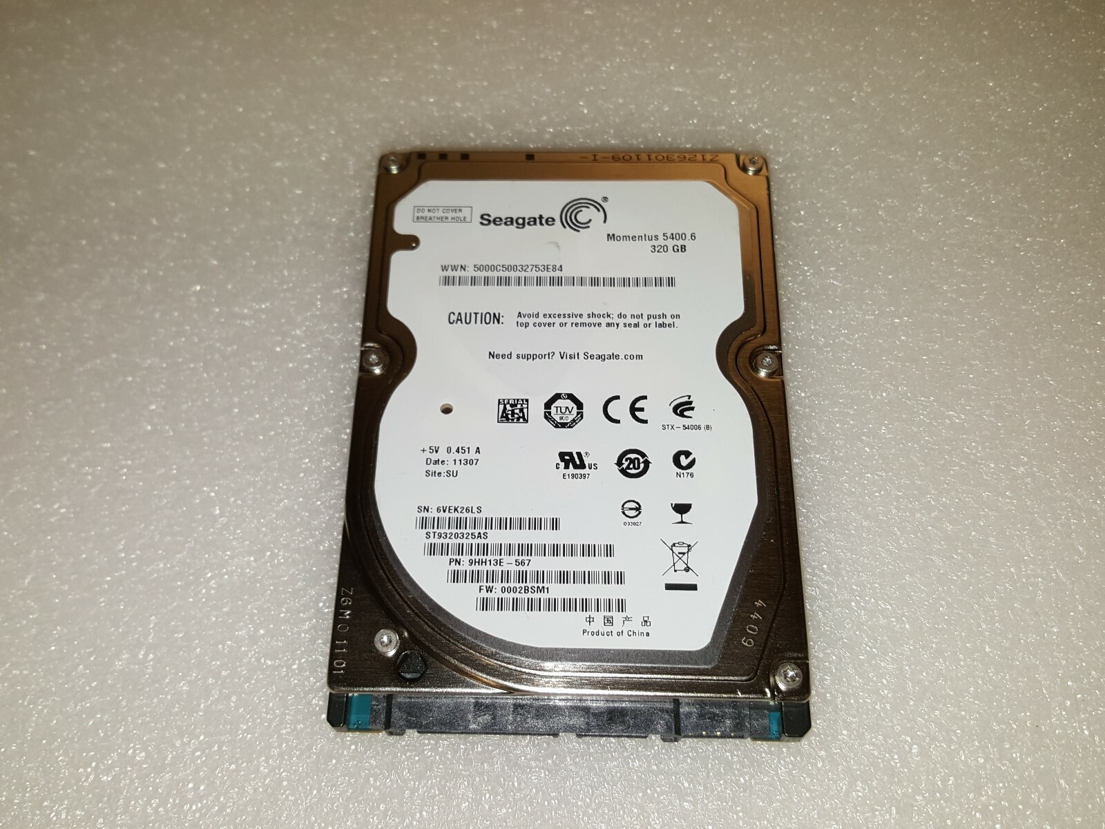 HP Pavilion dv4-1435dx - 320GB Hard Drive Windows 7 Home Premium 64-Bit