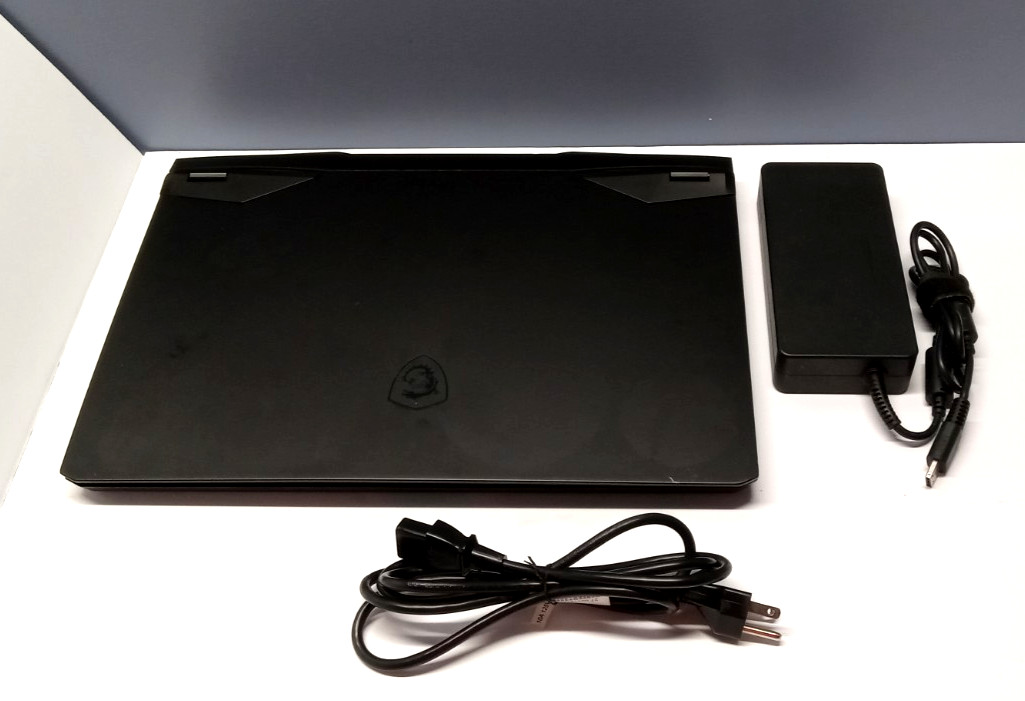 MSI Vector GP76 12UH Gaming Laptop  17.3" i7 16GB 1TB M.2  Power Supply 💥READ