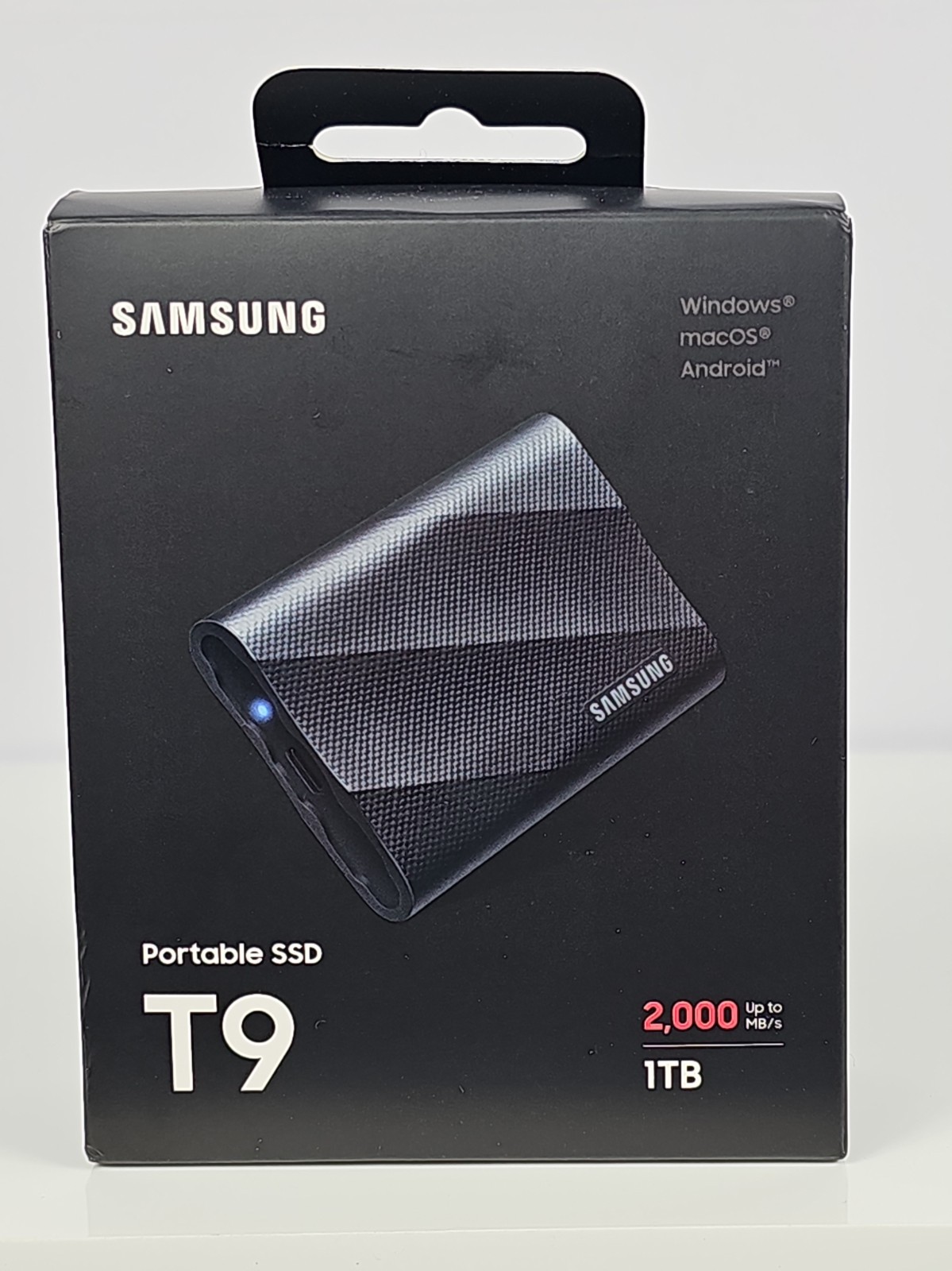 Samsung T9 1TB, External (MU-PG1T0B/AM) SSD - NEW in Factory Sealed Package 