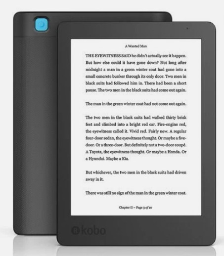 Kobo N236-KU-BK-K-EP Aura 6" Digital eBook Reader w/ Touchscreen 2nd Edition