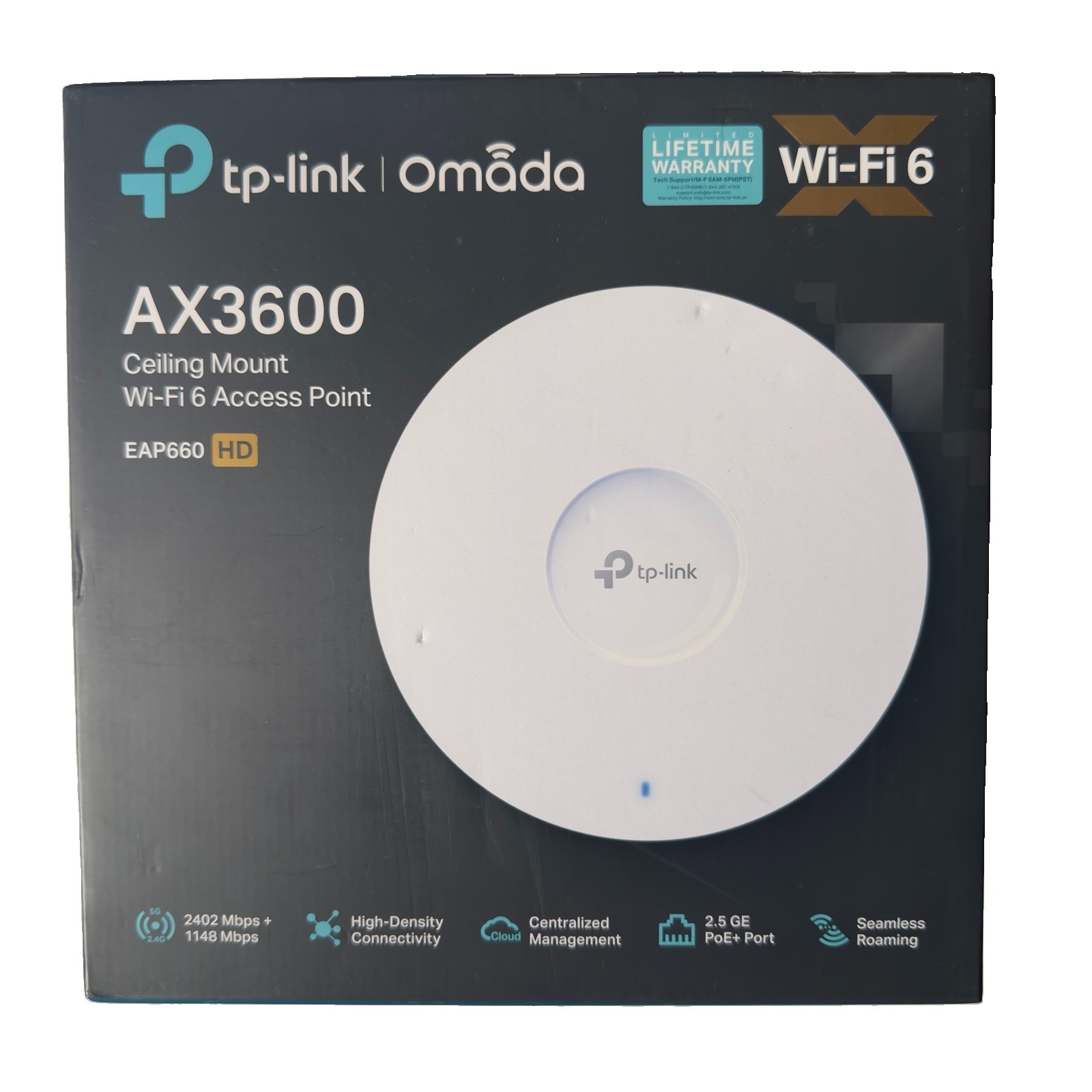 TP-Link EAP660 HD Omada WiFi AX3600