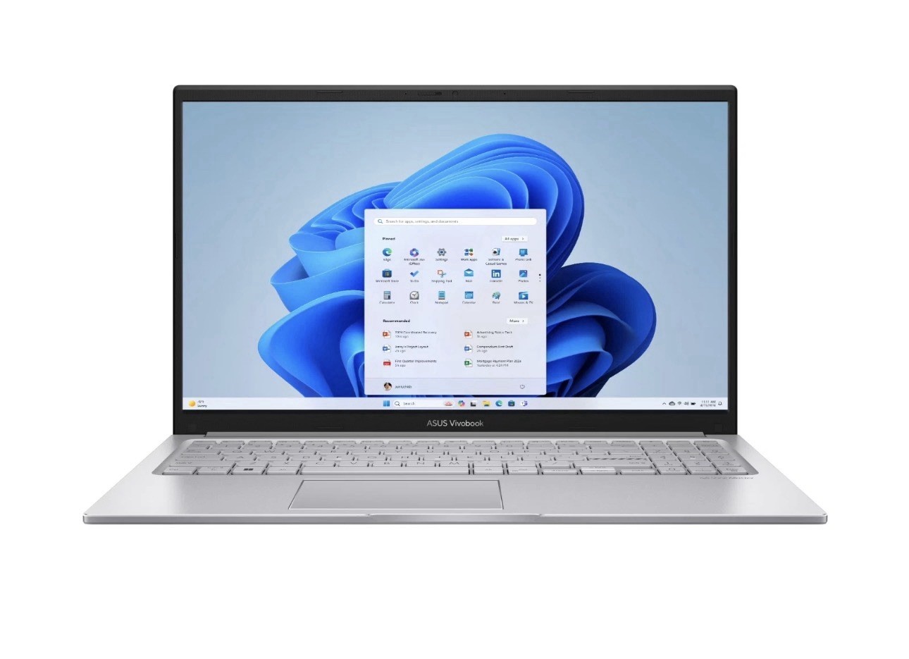 ASUS Vivobook 15.6" FHD Core 5-1334U 8GB 512GB SSD Silver Laptop F1504V
