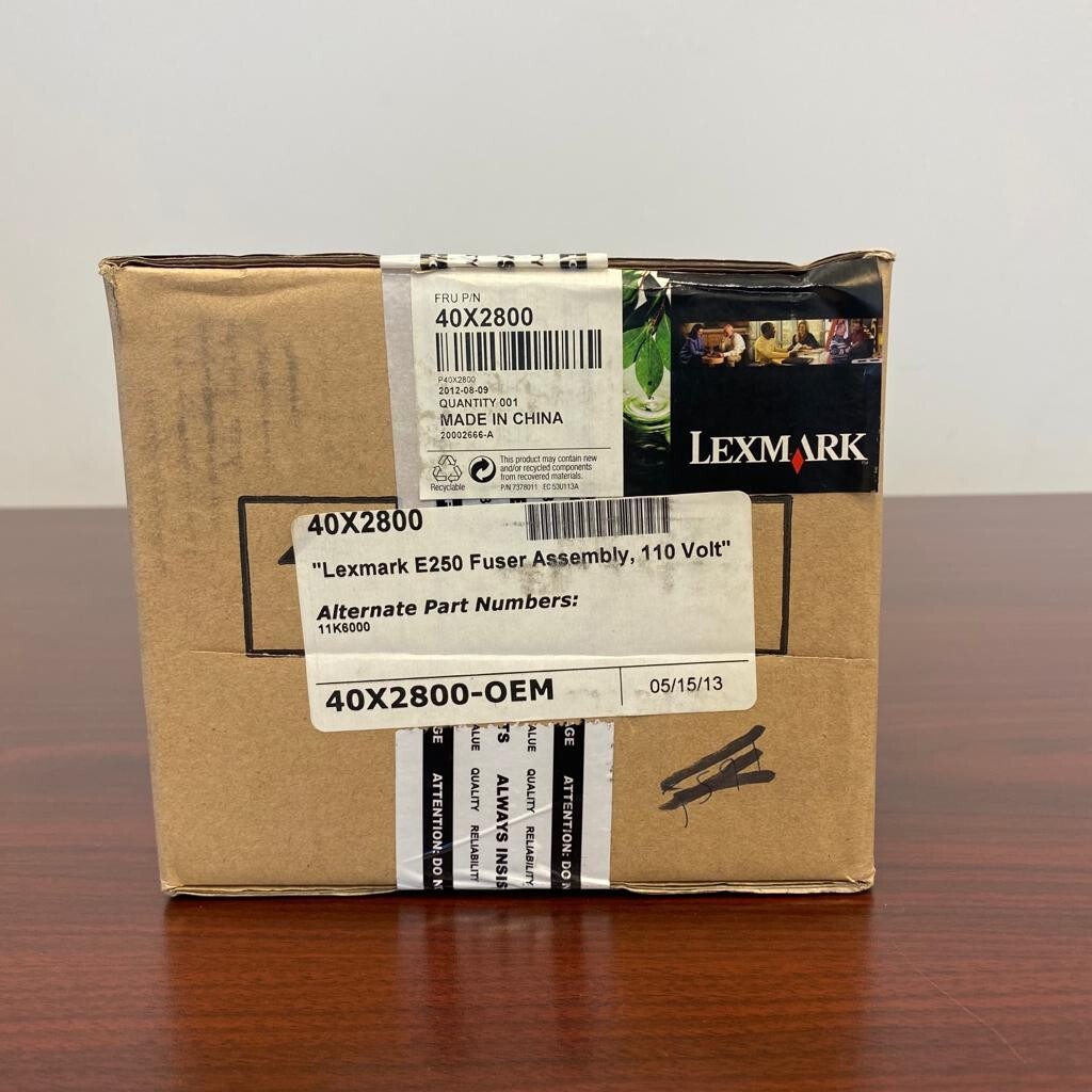 Genuine Lexmark 40x2800 Fuser Unit For E250 E350 E352DN E450 Factory Sealed