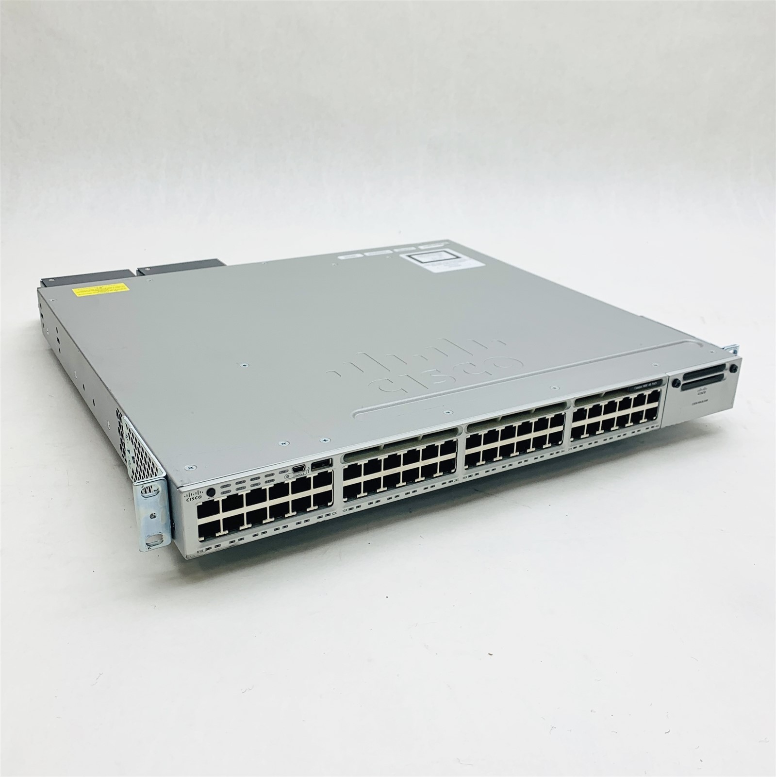 Cisco WS-C3850-48PW-S 48-Port PoE+ Gigabit IP Base Network Switch No system file