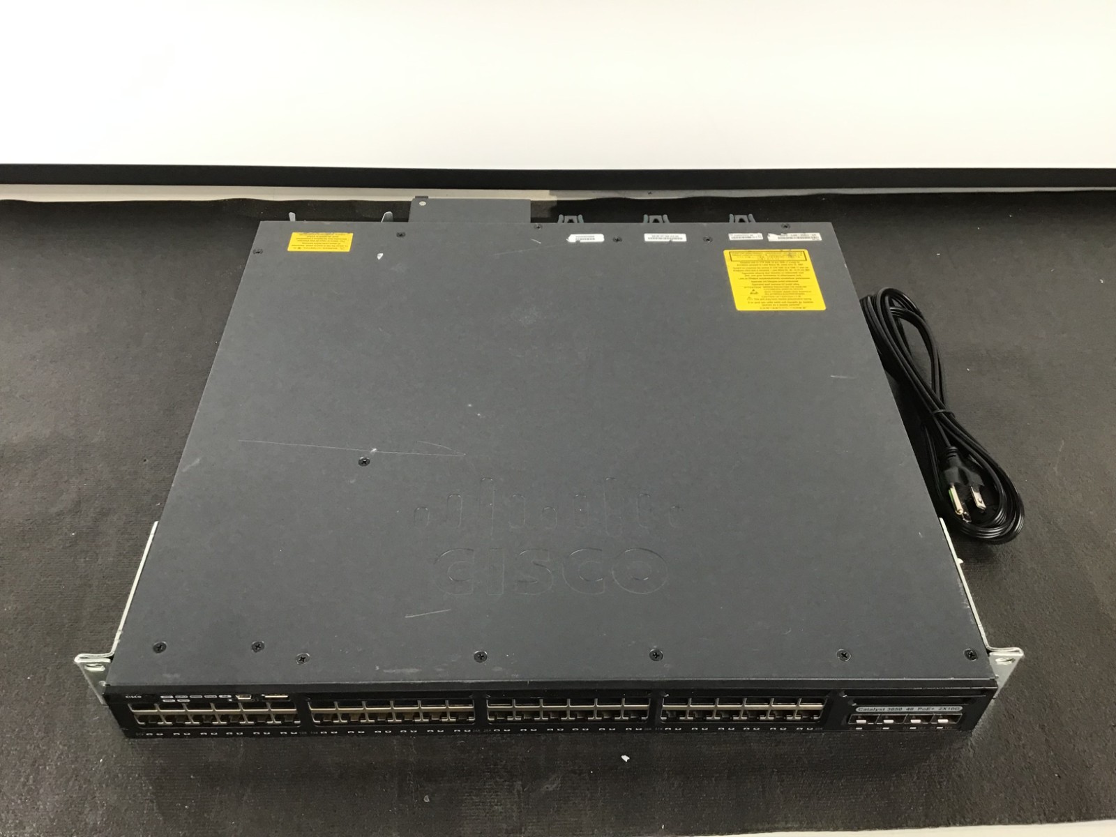 Cisco Catalyst 3650 WS-C3650-48PS-S V05 48-Port Gigabit Ethernet Switch ~