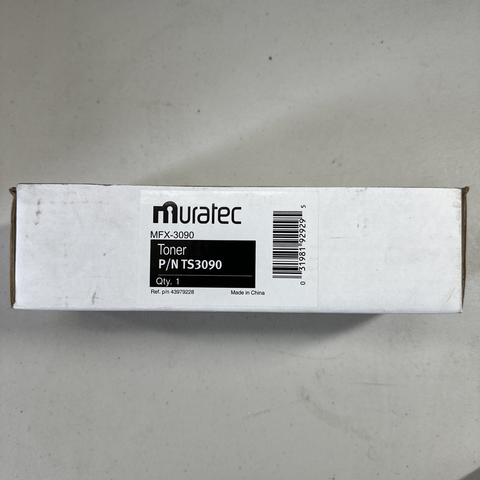 Muratec Toner Ctg TS3090 Black for Muratec MFX-3090
