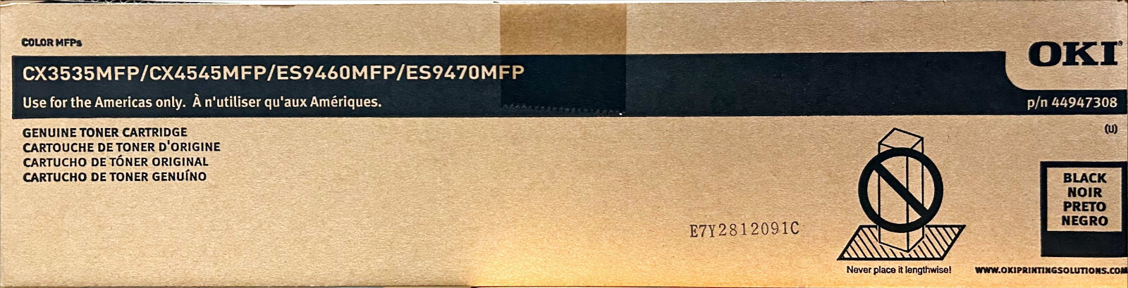 OKIDATA 44947308 MFP BLACK TONER TYPE D2 (34.2K)