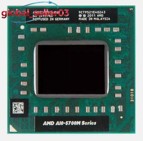 AMD A10-5750M CPU A10-Series Quad-Core 2.5GHz Socket FS1 Processor