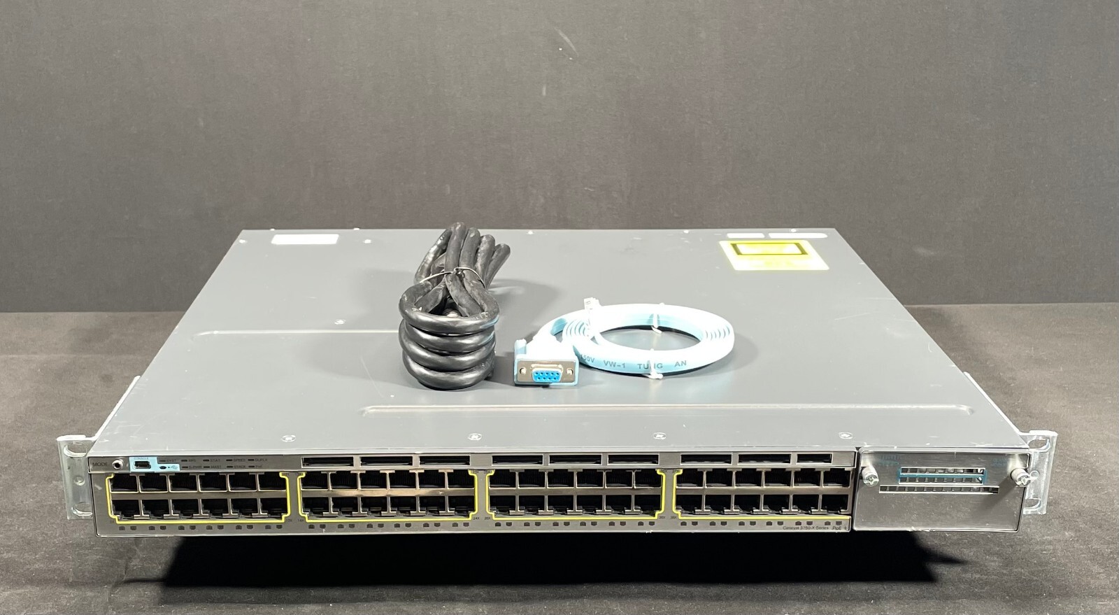 Cisco 3750X WS-C3750X-48P-S 48 Port PoE Gigabit Switch - Same Day Shipping