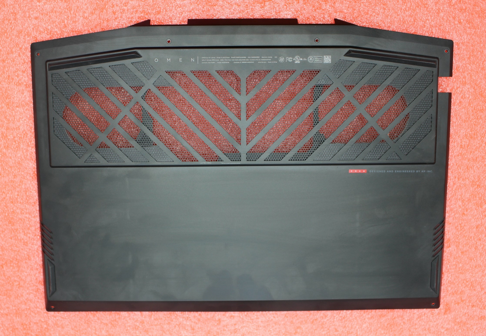 L57327-001 - HP Omen 15-DH Bottom Base Cover