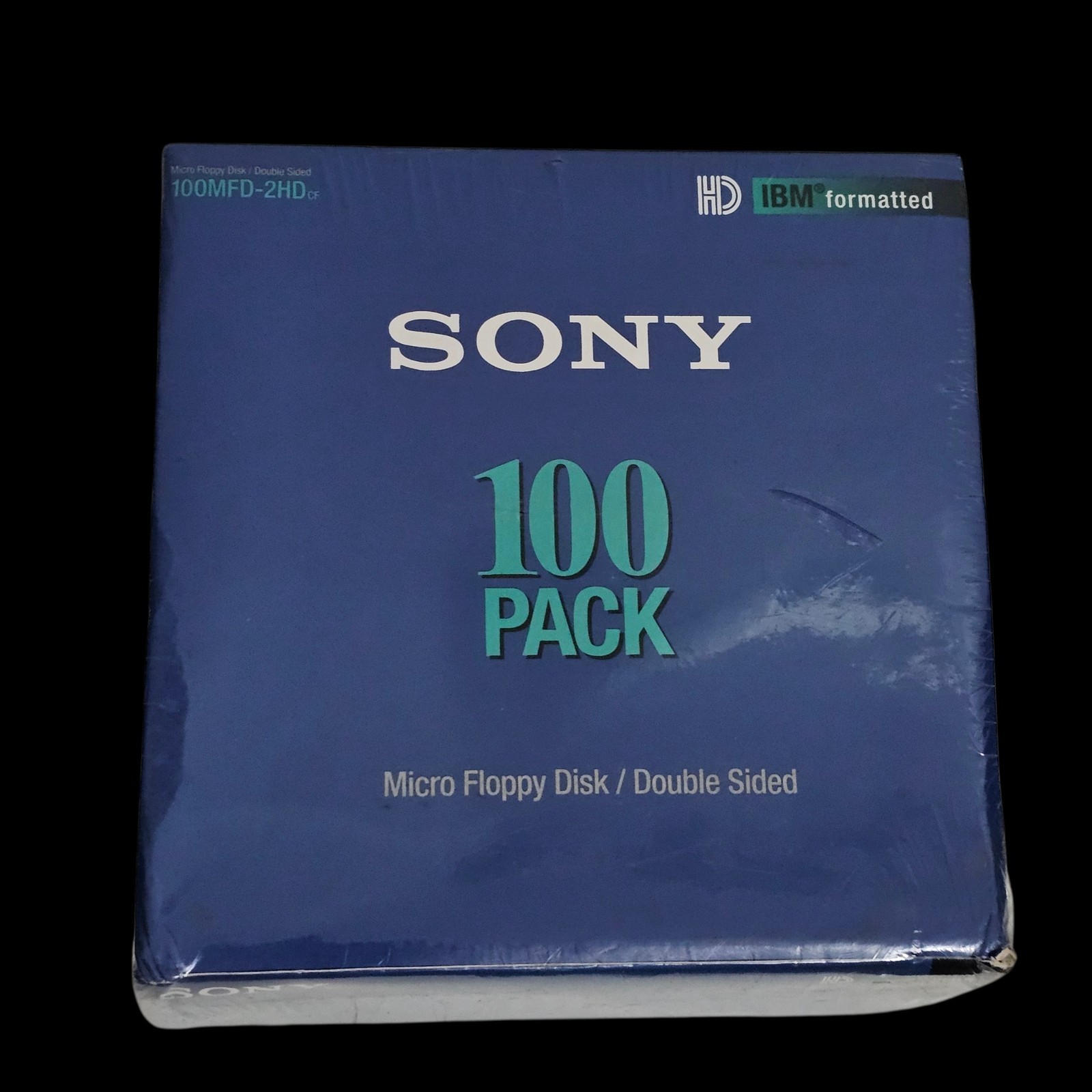 Sony 100MFD-2HD 1.44MB Double Sided Micro Floppy Disks 3.5" Pack of 100 Sealed