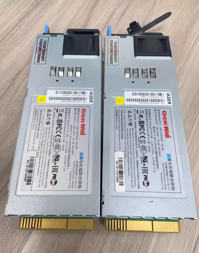 1pcs Great Wall GW-CRPS800 800W Server PSU for Inspur NF5270M4 Hot Swap