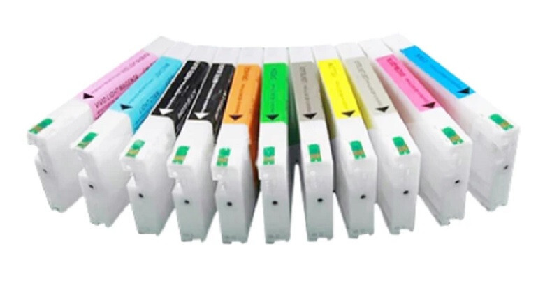 11 x Ink for Epson Stylus Pro 4900 200ml each comp. to T6531 to T6539 FULL Set