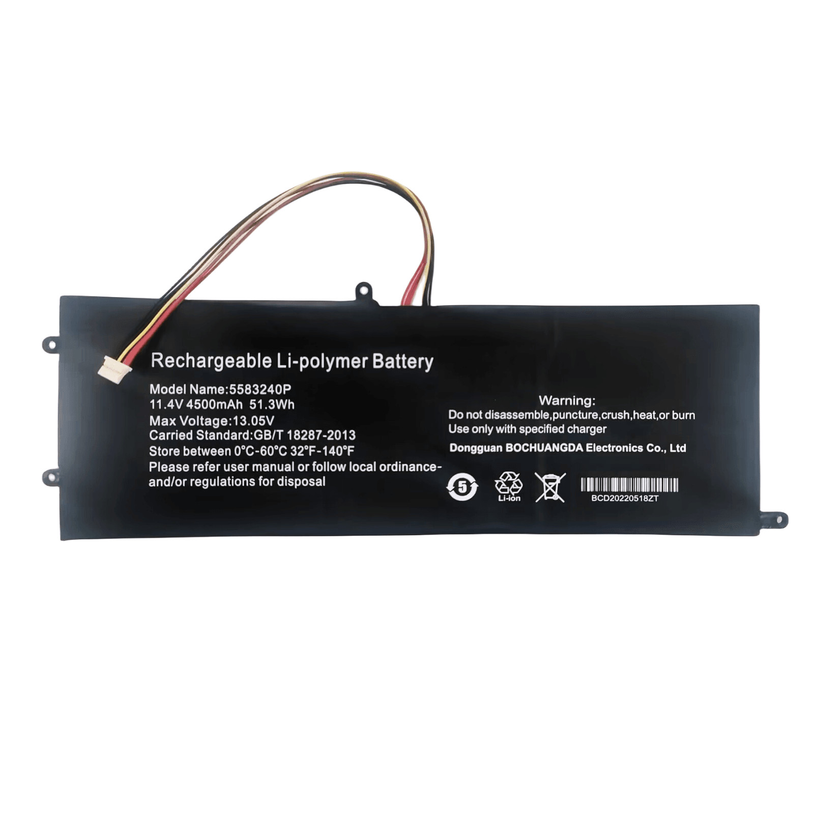 New Genuine 5583240P Battery For Gateway 5583240P 4500mAh  51.3WH 11.4V