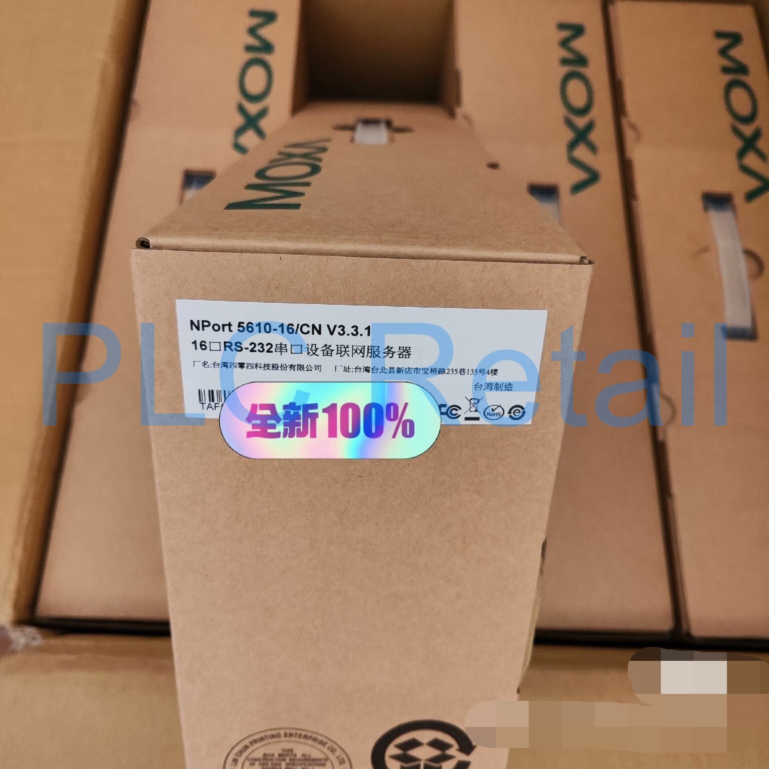 NEW MOXA NPort 5610-16/CN V3.3.1 16 port serial server FedEx DHL Fast Delivery