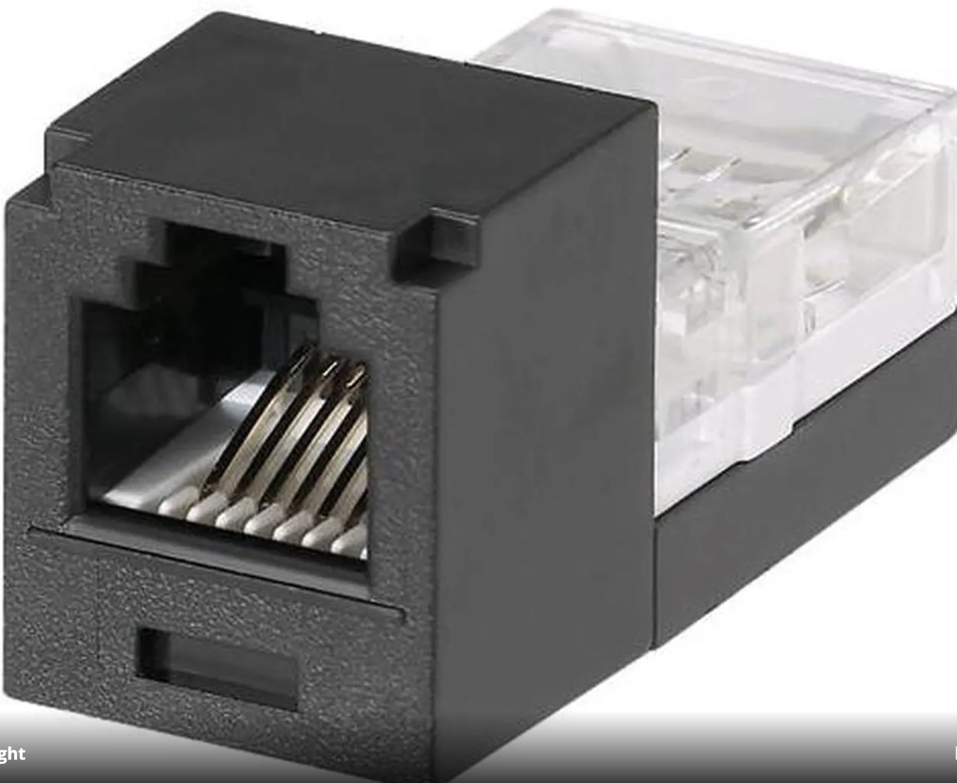 Panduit CJ66BL Cat3 Mini-Com Jack, Black 