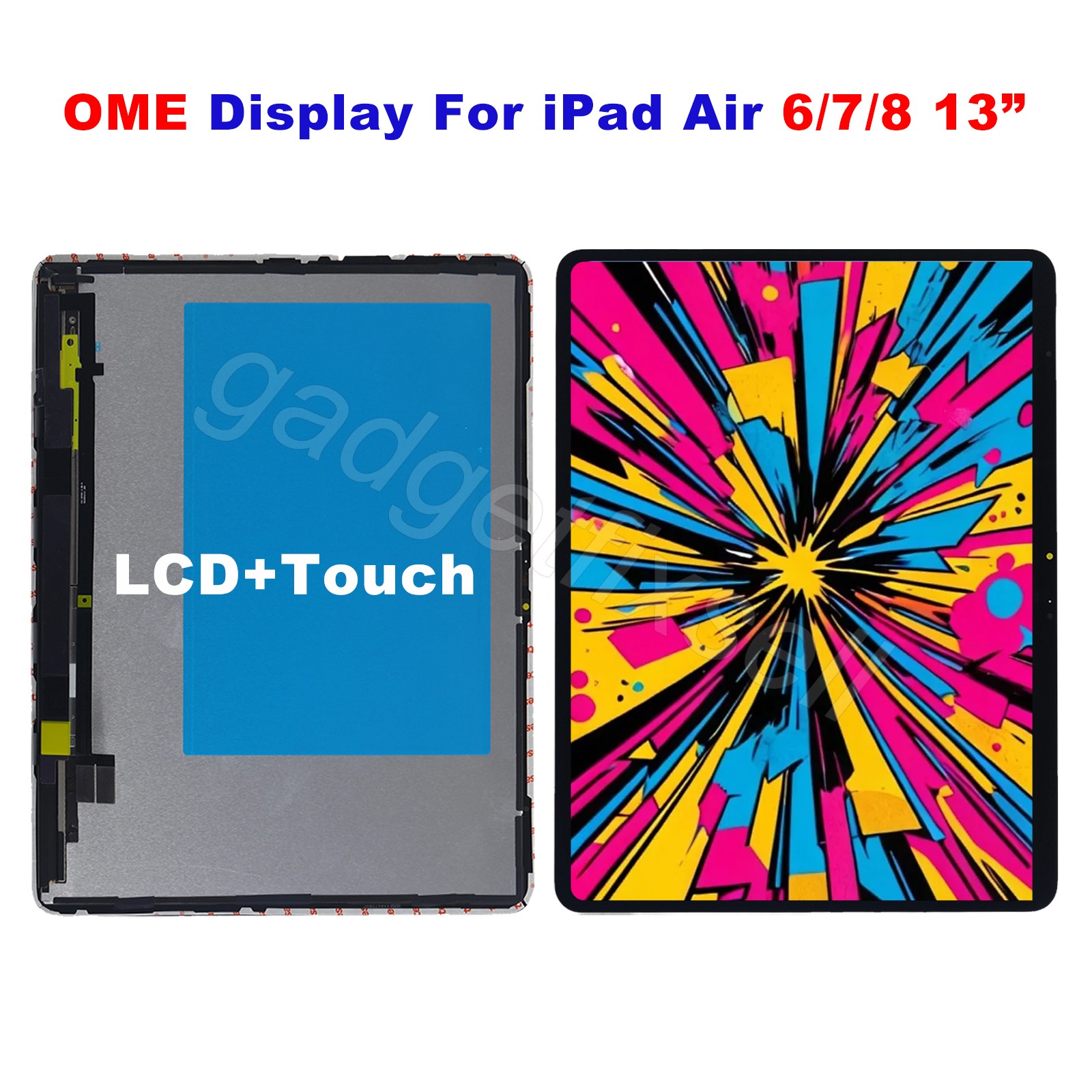 New OEM For Apple iPad Air 6 13” LCD Display Touch Screen Replacement US Air 7 8