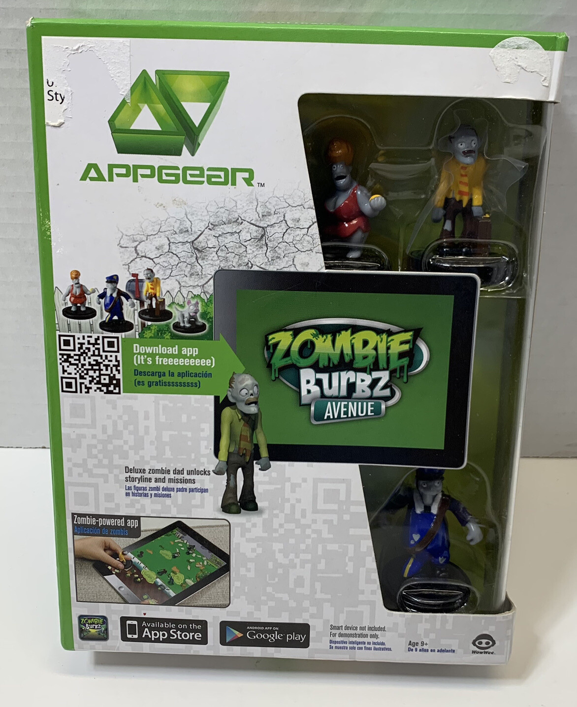 Zombie Burbz Avenue Edition for Apple or Android Systems Wow-Wee APPGEAR BN7
