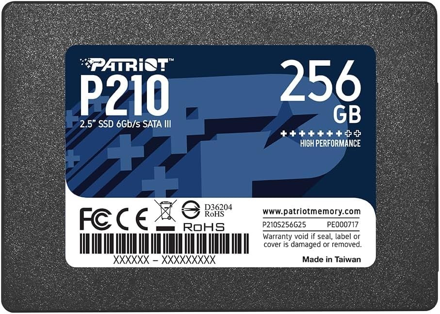 Patriot P210 256 GB SSD