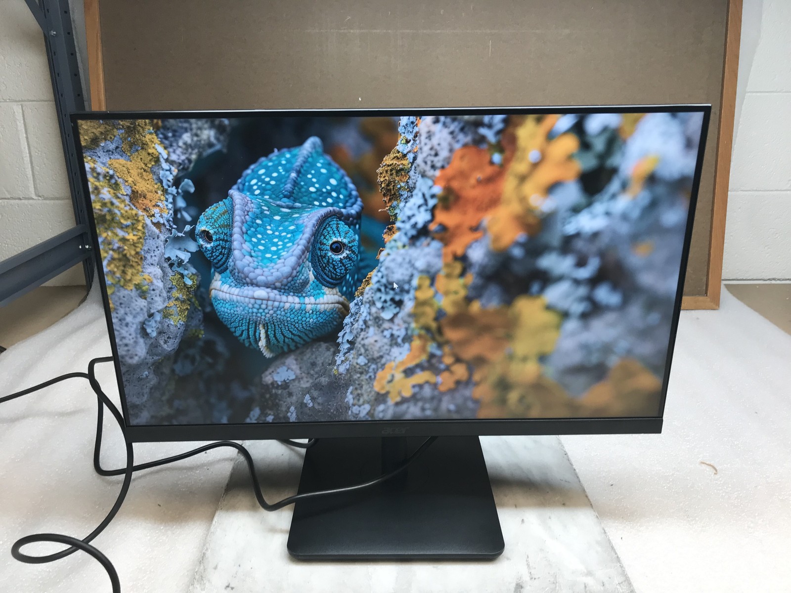 Acer V247Y 23.8" Black LCD Monitor 1920x1080 Pixels - Stand Power Cable Inc