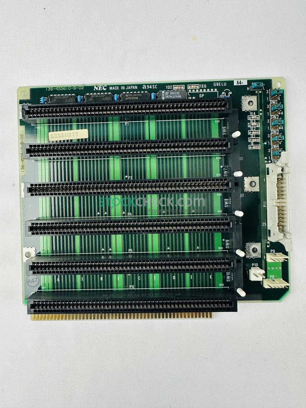 Nec S3X5037T 136-455610-B-02 Backplane