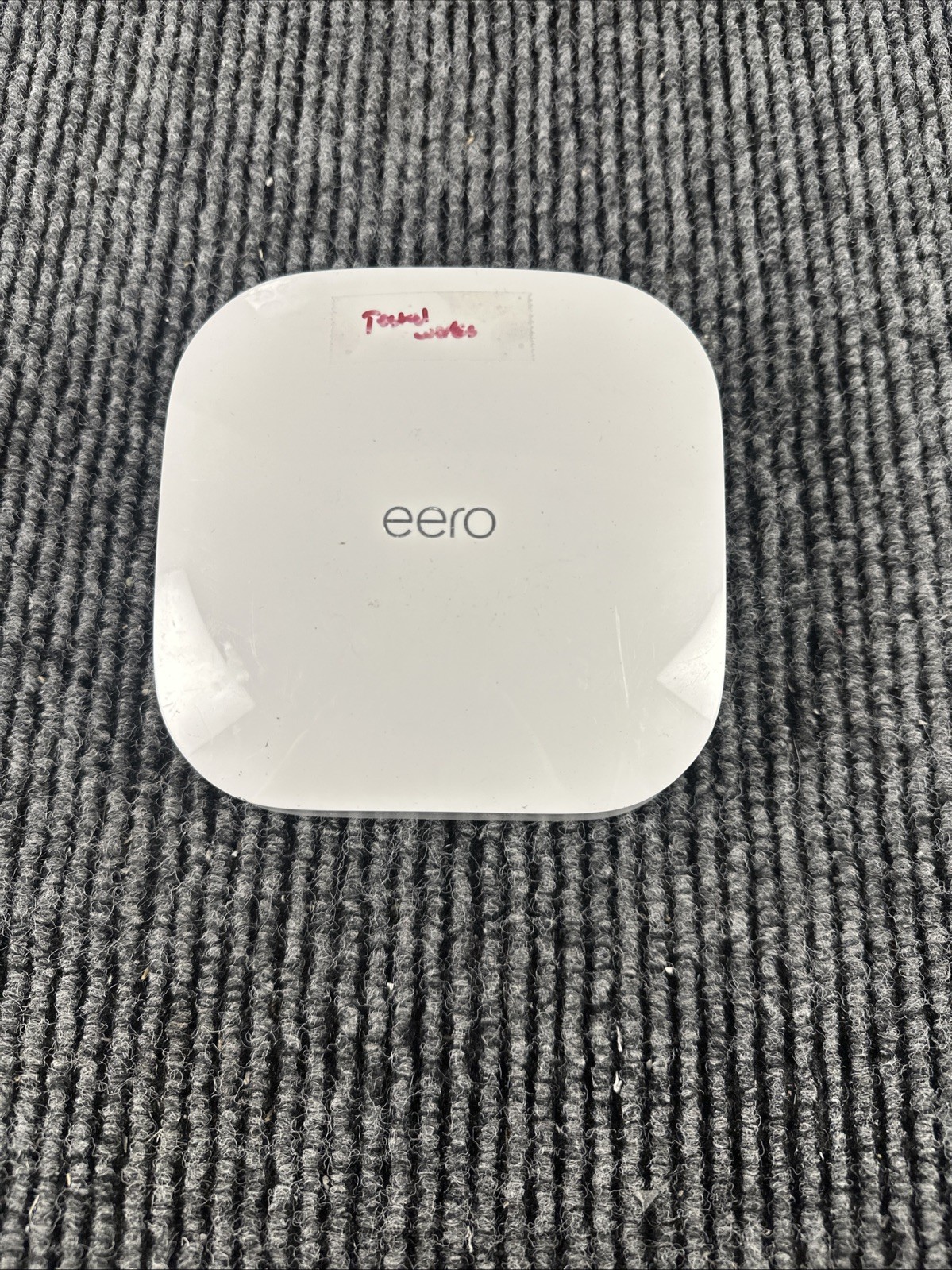 eero Pro 6 Tri-Band Wi‑Fi 6 Router, 2x Gigabit LAN, USB‑C, White K010001