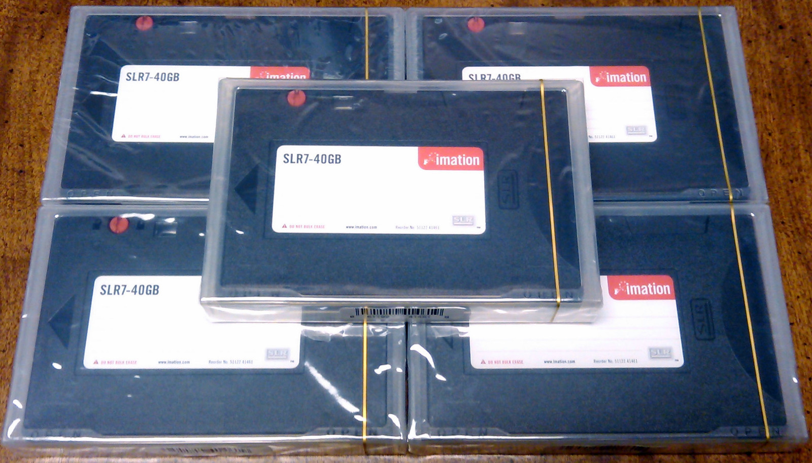 Imation SLR7 - PN 41461 - Lot of 5, Brand New, Factory Sealed
