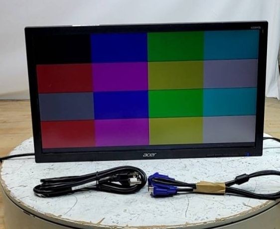 ACER v206hql um.iv6aa.a02 LCD Monitor 20" Grade B VGA DVI SEE NOTES