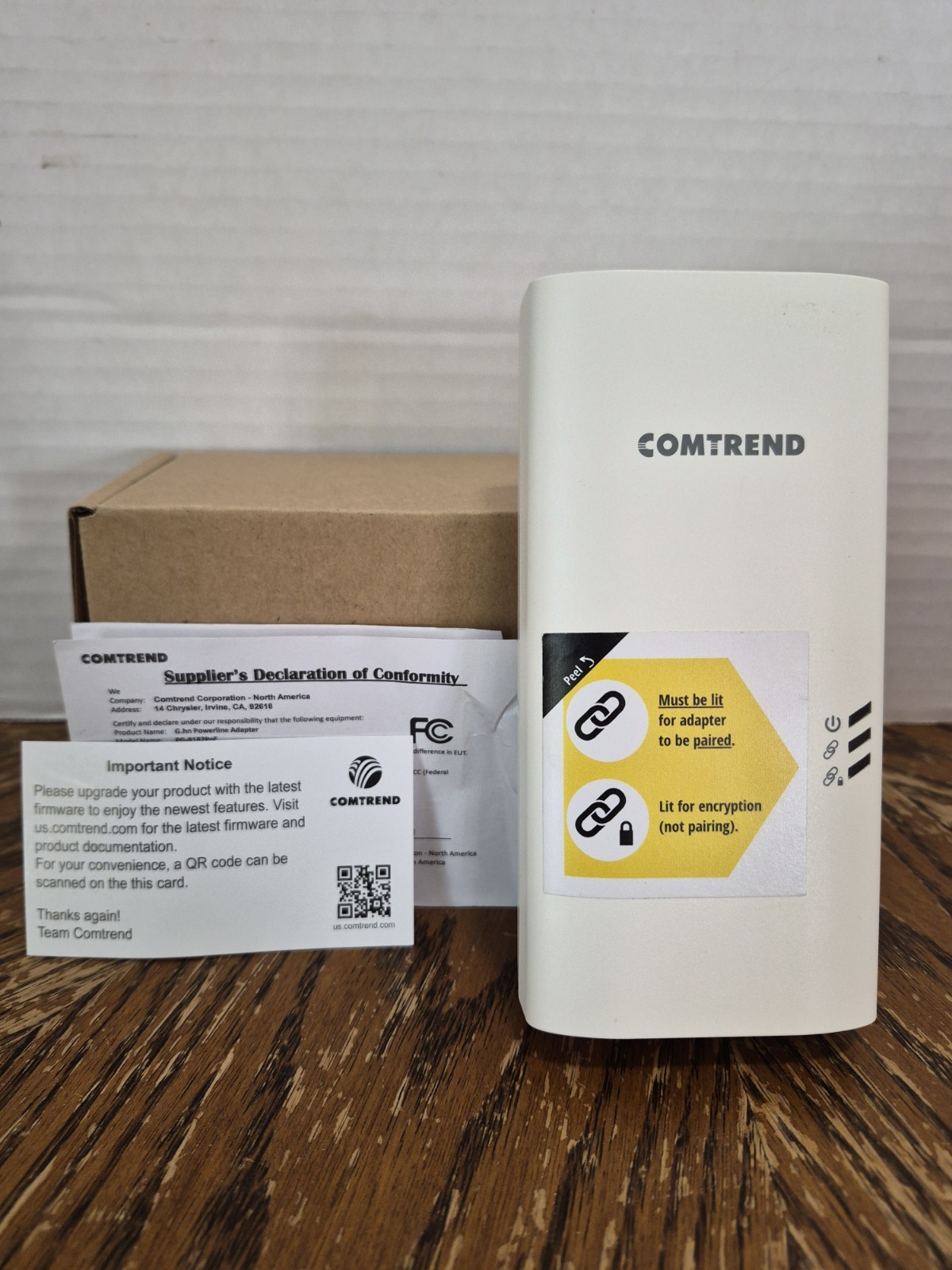 Comtrend Ghn Wave 2 Powerline Adapter PG9182PoE 2 Gigabit Ports 30W PoE  G2U