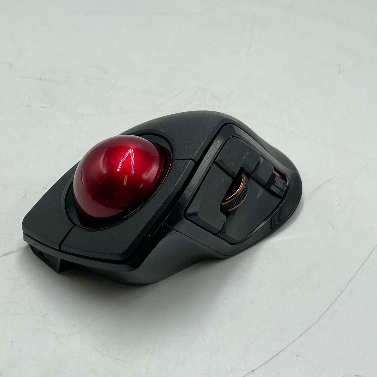 ELECOM DEFT PRO M-DPT1MR Trackball Mouse Black USB Adjustable DPI with Receiver