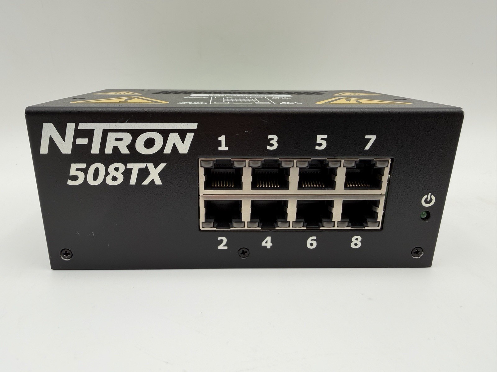 N-Tron 508TX-A Monitored Industrial Ethernet Switch 8-Port Advanced Red Lion