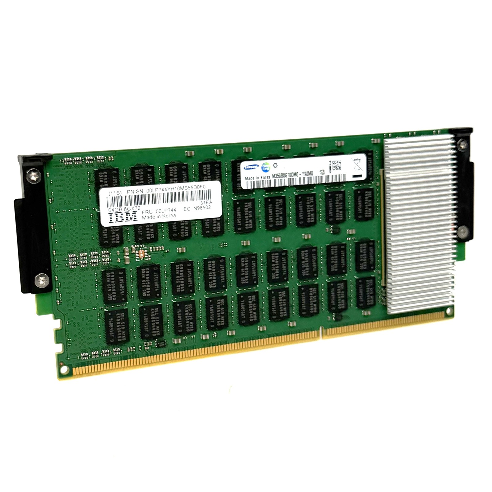 IBM Samsung 64GB DDR3 RDIMM PC3-12800 ECC RAM Memory 00LP744 M350B8G70DM0-YK0M0