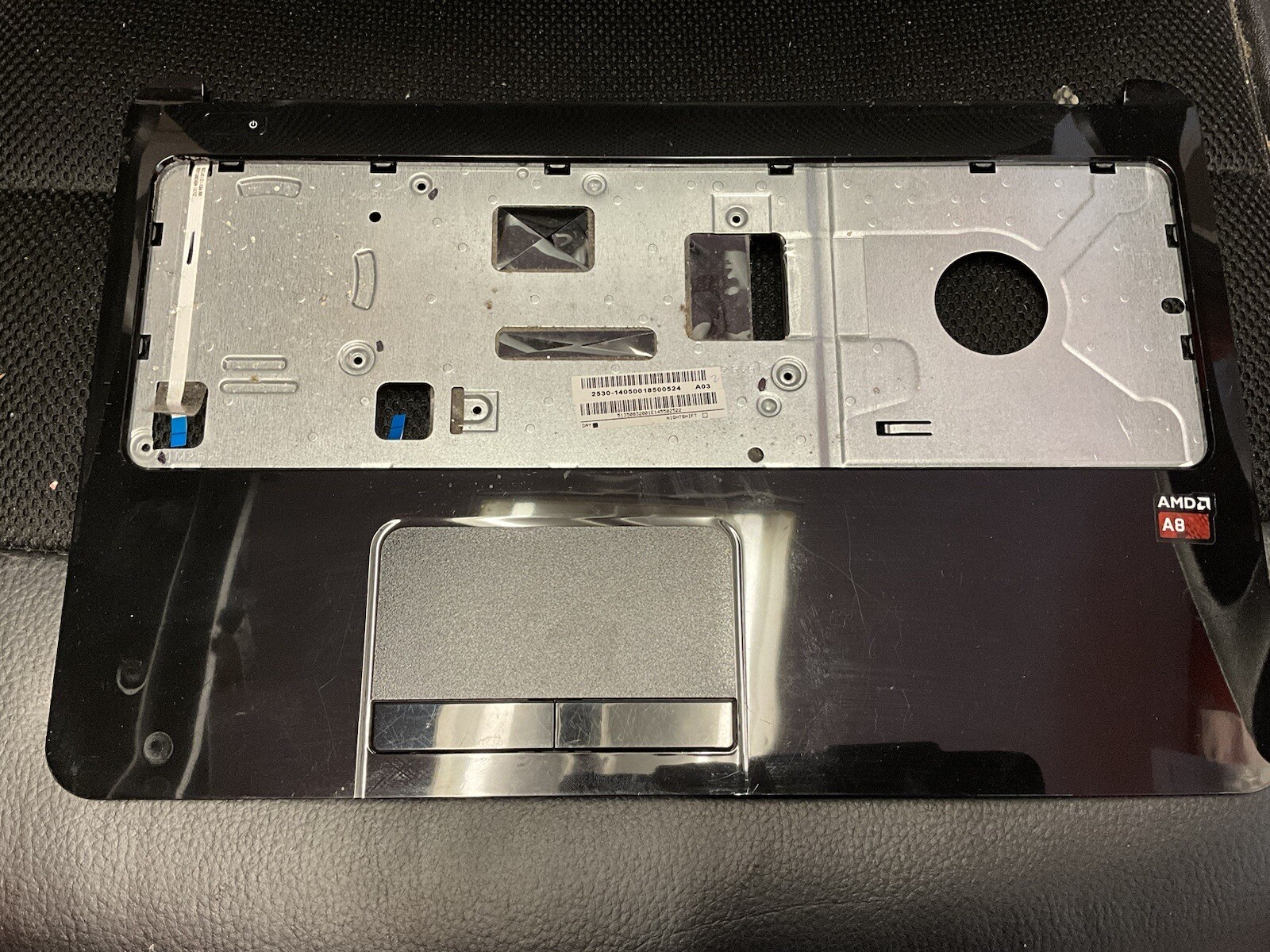 HP 15-1010WM Laptop Computer PALMREST/MOUSE/POWER BUTTON