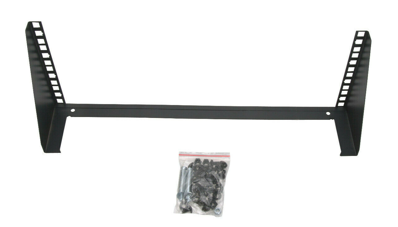4U 19" Vertical Wall Mount Wall Mountable Server Nework Rack w/ Hardware
