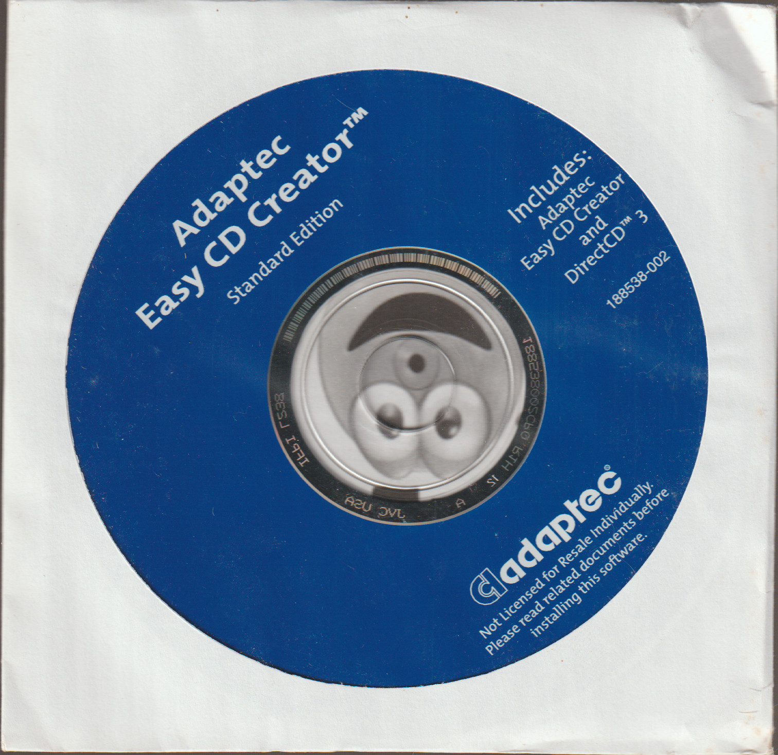 Adaptec Easy CD Creator Standard Edition Includes Easy CD Creator 4 & DirectCD3