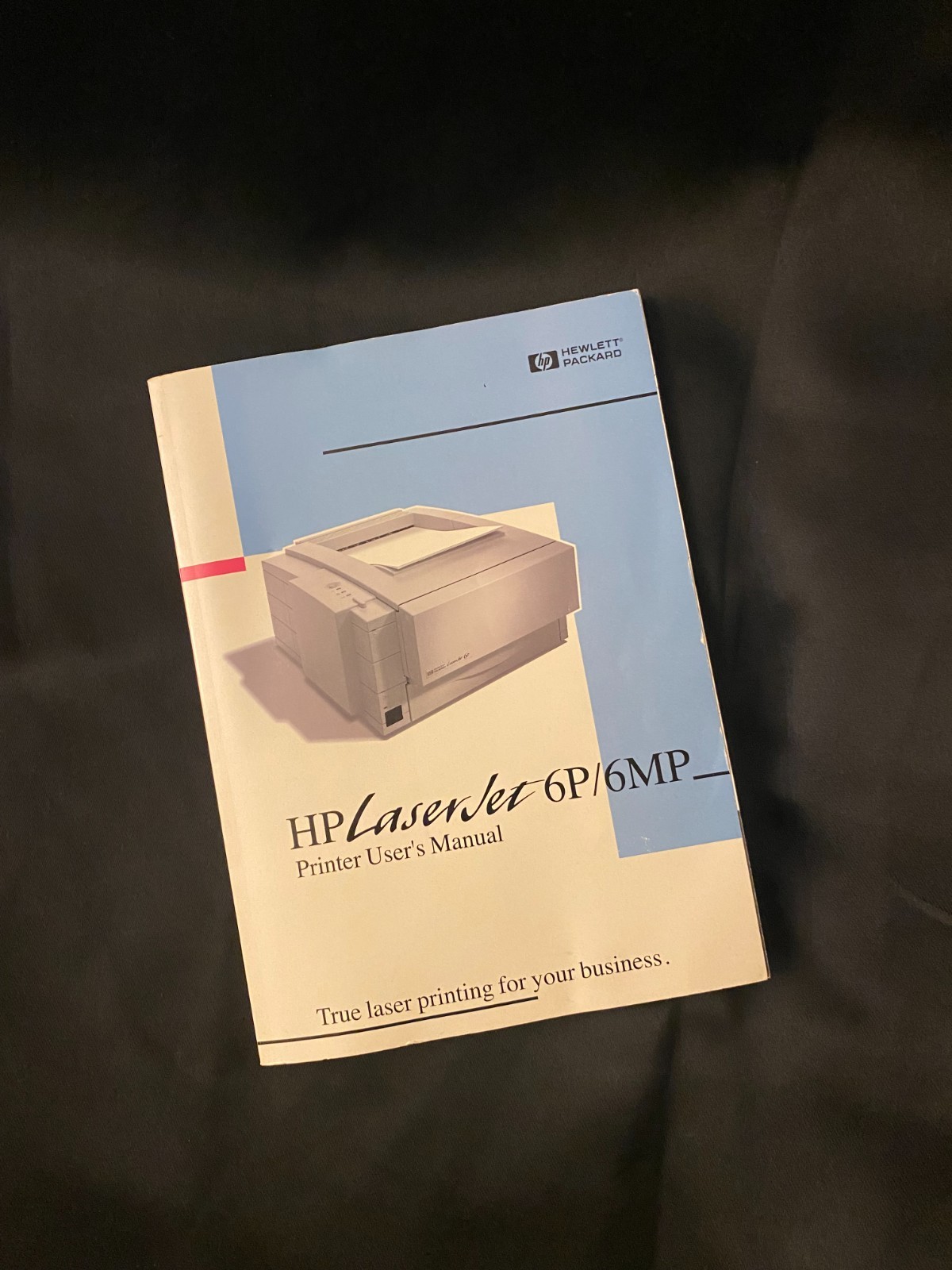 VTG 1997 Hewlett-Packard HP LaserJet 6P/6MP Printer User's Manual, 1st Ed., VGC