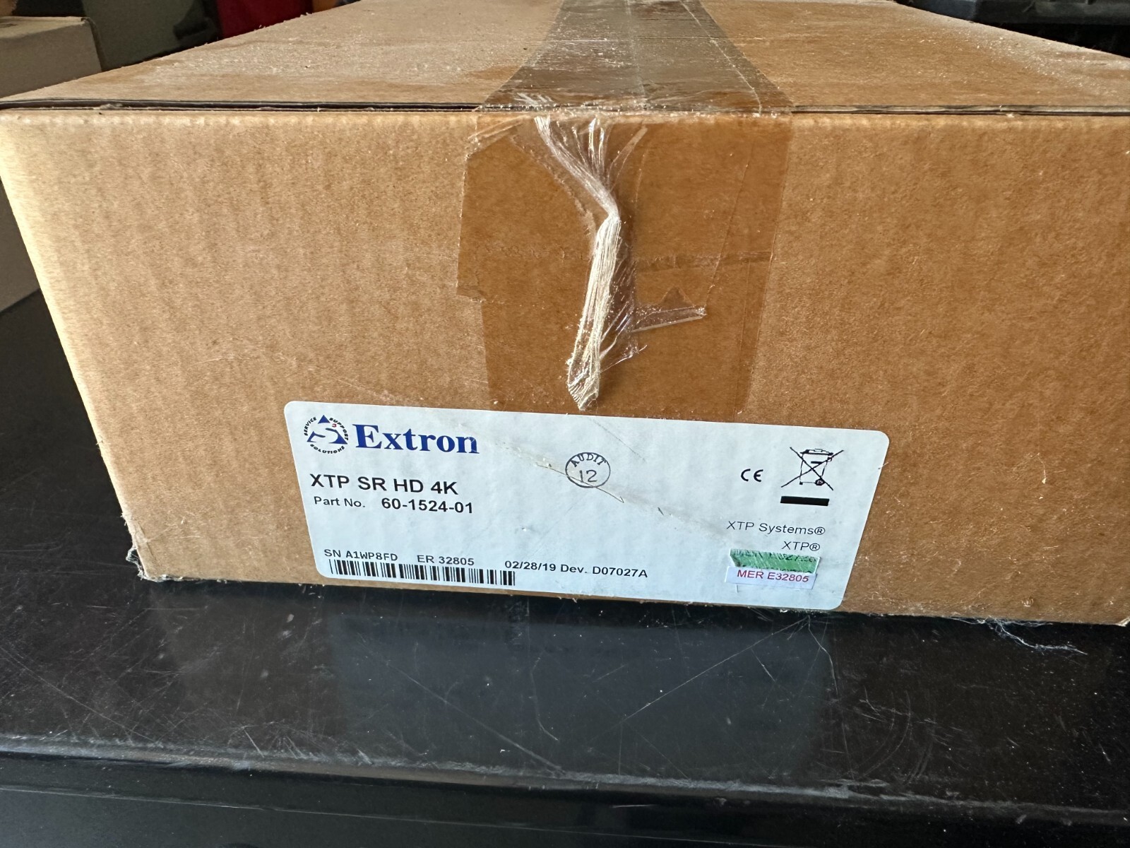 NEW Extron XTP SR HD 4K 60-1524-01 4K HDMI Scaling Receiver (B8)