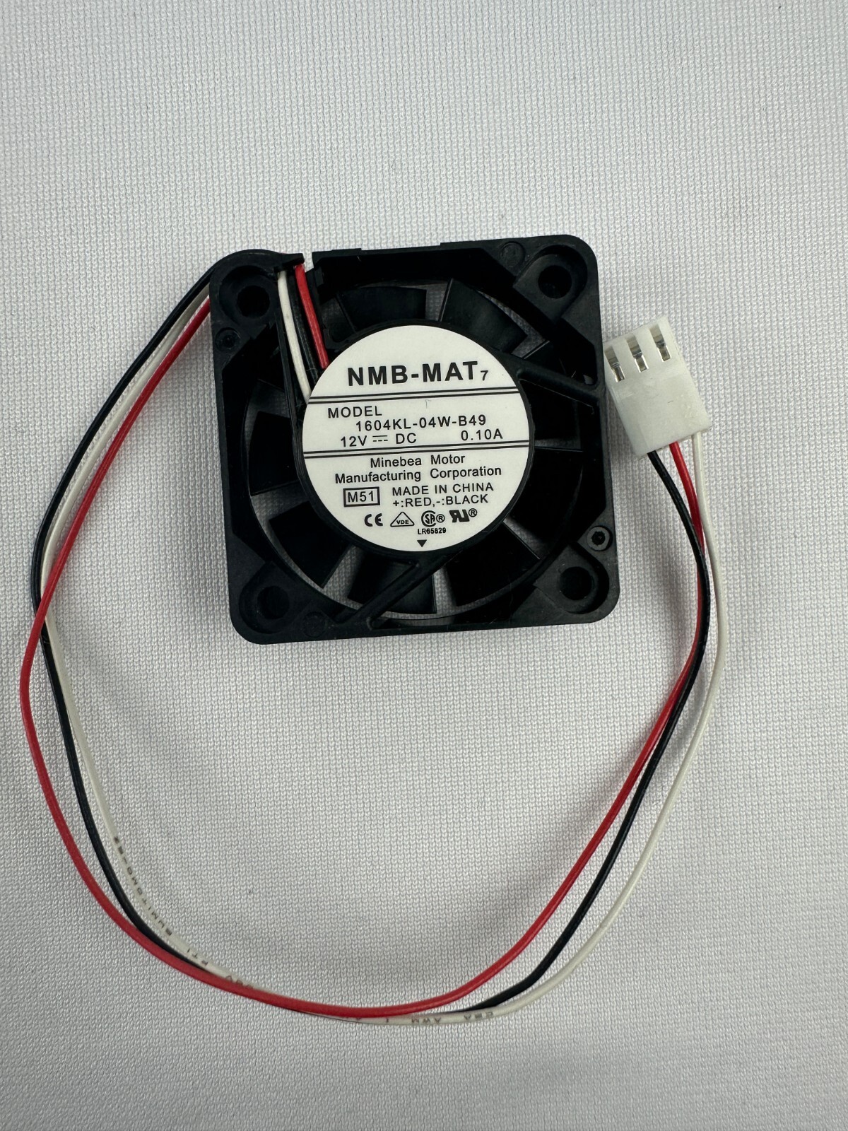 NMB-MAT 1604KL-04W-B49 Fan