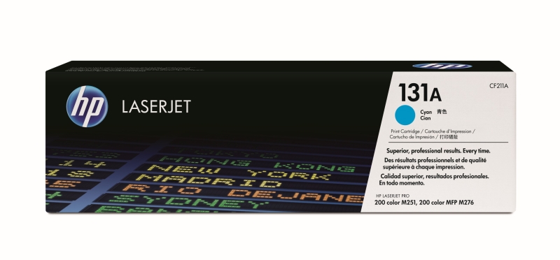 Original HP 131A Cyan Toner Cartridge CF211A New / Sealed Box